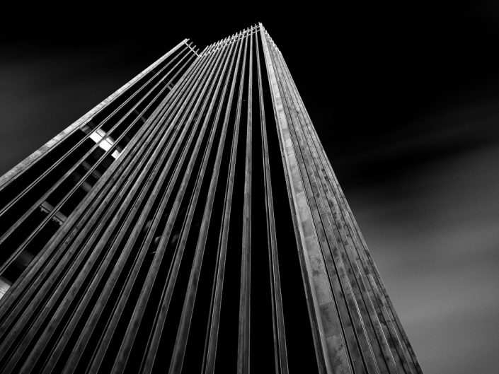 Corning Tower | Albany NY State Plaza Black and White Photo by Dave Butterworth | EyeWasHere Paint it Black | Eye Was Here Photography