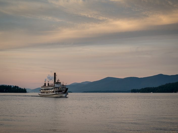 Mini Ha Ha | Lake George NY Boat Sunset | Upstate NY landscape photography | Nature Photography | Photographer Dave Butterworth | EyeWasHere | Eye Was Here Photography