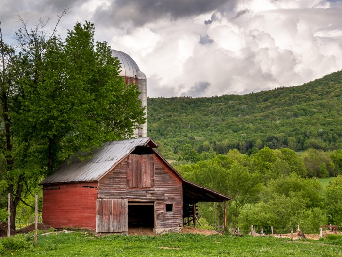 Open Red Barn | Hoosick Falls NY Farm | Upstate NY landscape photography | Nature Photography | Photographer Dave Butterworth | EyeWasHere | Eye Was Here Photography