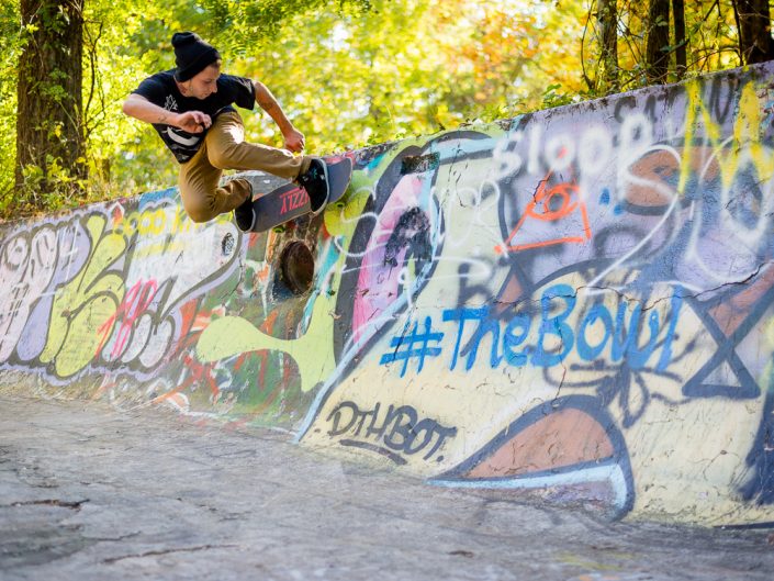Paul Skating Abany Pool | New York Skateboarding Photography | Albany NY | Skateboarder | Photographer Dave Butterworth | EyeWasHere Photography | Eye Was Here