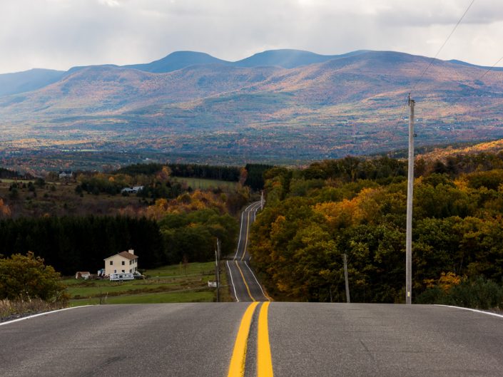 Rensselaerville NY Mountains | New York Highway Autumn Landscape | Upstate NY landscape photography | Nature Photography | Photographer Dave Butterworth | EyeWasHere | Eye Was Here Photography