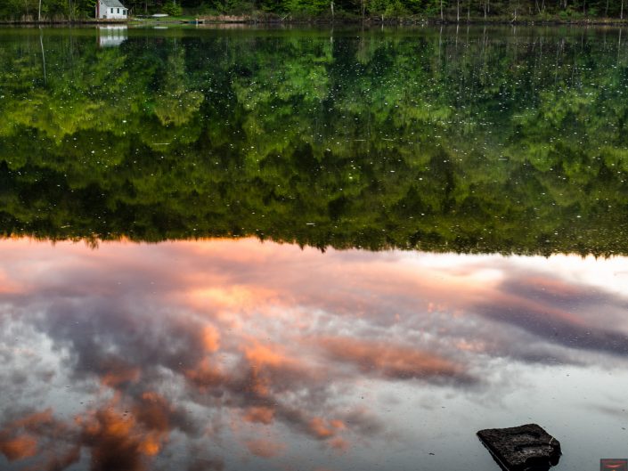Sunset Reflection | Upstate NY landscape photography | Nature Photography | Photographer Dave Butterworth | EyeWasHere | Eye Was Here Photography