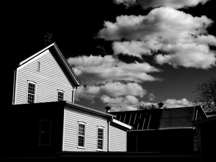 The Neighborhood | Catskill Black and White Photography by Dave Butterworth | EyeWasHere Paint it Black | Eye Was Here Photography