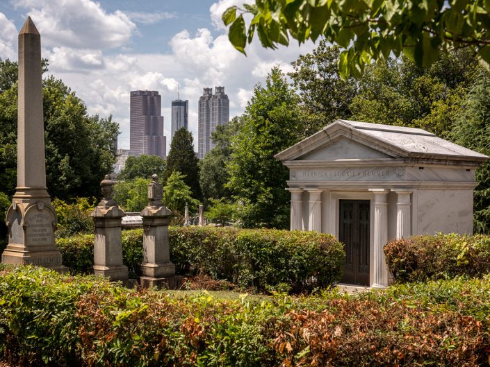 Atlanta GA Oakland Cemetery | Landscape Photography | Architecture | Old Cemetery | Brick Path's | Nature | Garden | Flowers | Gravestones | Photographer Dave Butterworth | Eye Was Here Photography | EyeWasHere