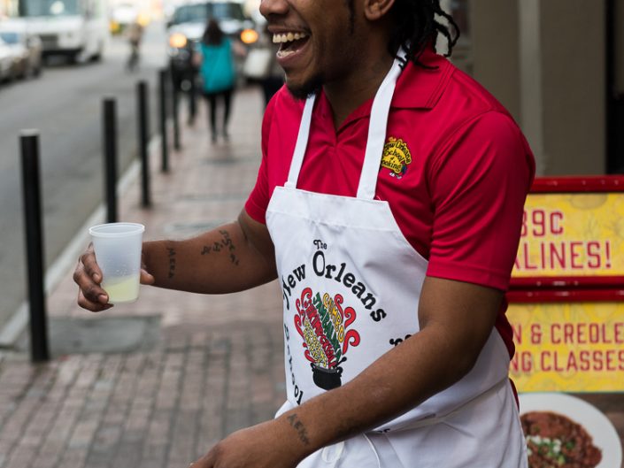 The New Orleans School of Cooking Portrait | New Orleans Louisiana Photography | Candid | People | Laughing | Photographer Dave Butterworth | Eye Was Here Photography | EyeWasHere