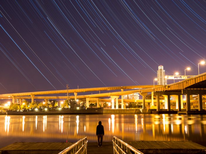 Contemplate | Upstate New York Star Trails Photography | Night Photography | Albany NY | State Plaza | Corning Tower | Architectural Photography | New York Photographer Dave Butterworth | EyeWasHere | Eye Was Here Photography