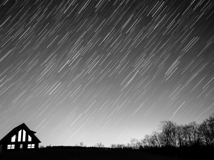 Lights On | Upstate New York Star Trails Photography | Night Photography | Albany NY | Hudson Valley | Architectural Photography | Landscape | New York Photographer Dave Butterworth | EyeWasHere | Eye Was Here Photography