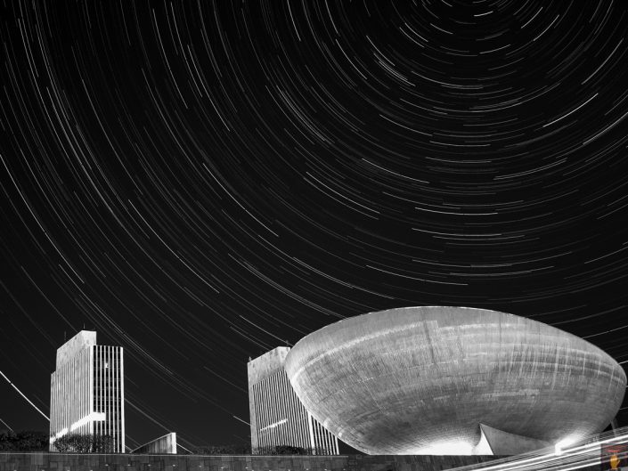 State Plaza | Upstate New York Star Trails Photography | Night Photography | Albany NY | Architectural Photography | New York Photographer Dave Butterworth | EyeWasHere | Eye Was Here Photography