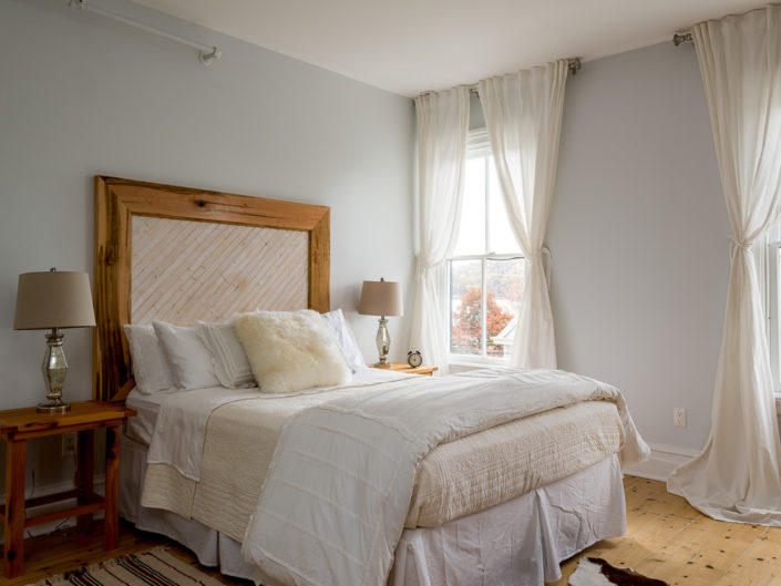 The Stewart House Bedroom, Athens NY | Catskills | Hotel Interior Photography | Bed & Breakfast | BNB | Real Estate | Architecture | Interior Design | Albany NY Photographer Dave Butterworth | EyeWasHere | Eye Was Here Photography